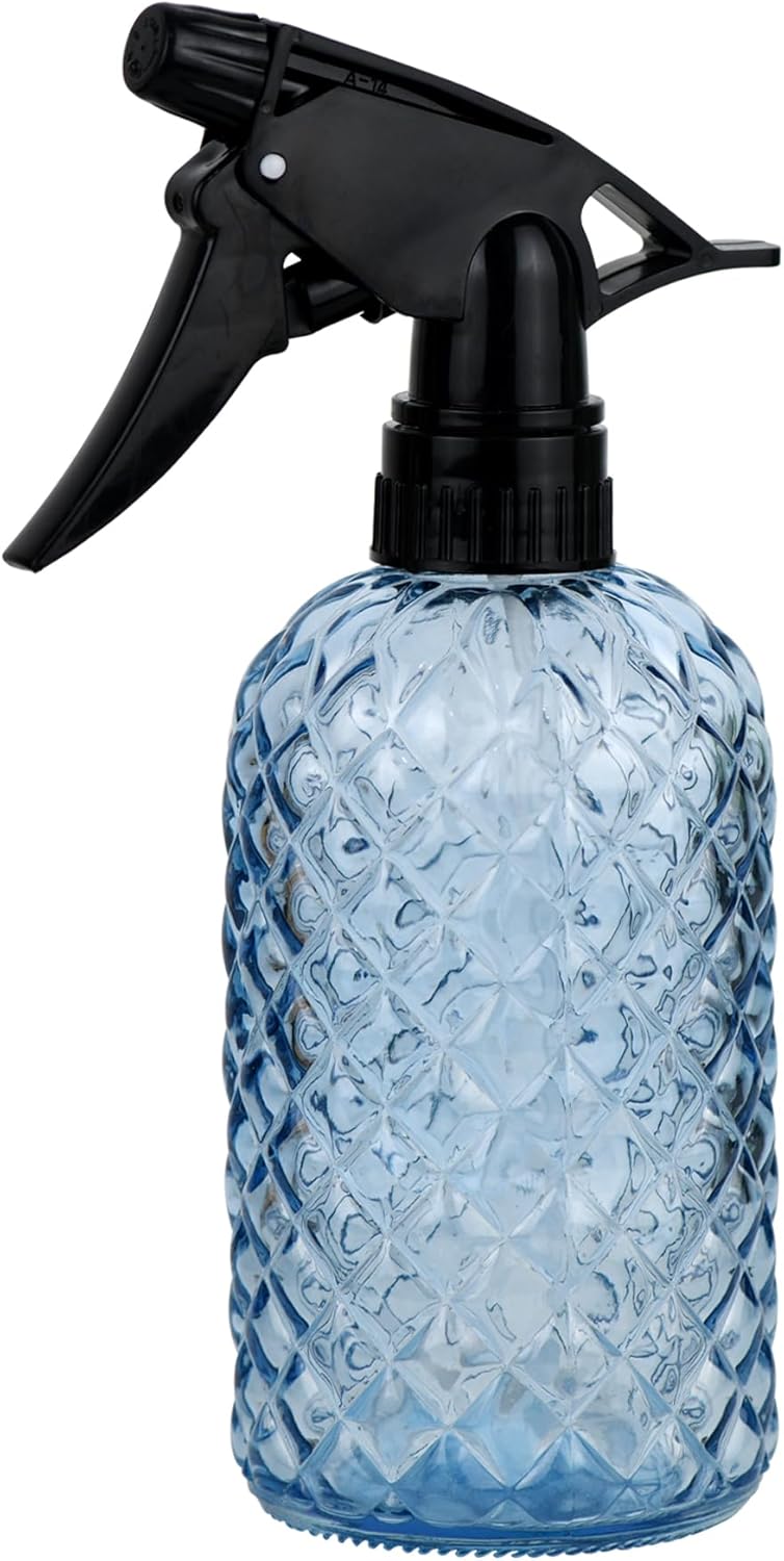 Diamond Pattern Spray Bottle – Adjustable Nozzle Multi-Purpose Sprayer for Plants, Cleaning & Personal Care